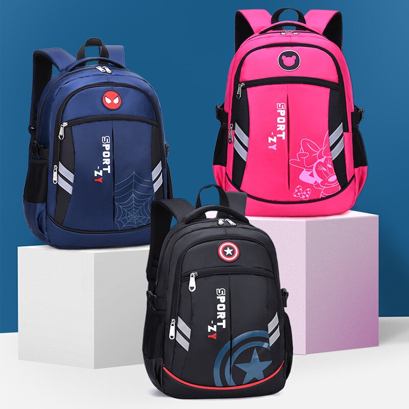 schoolbag for teenager girls & boys, high school waterproof 2 size backpack