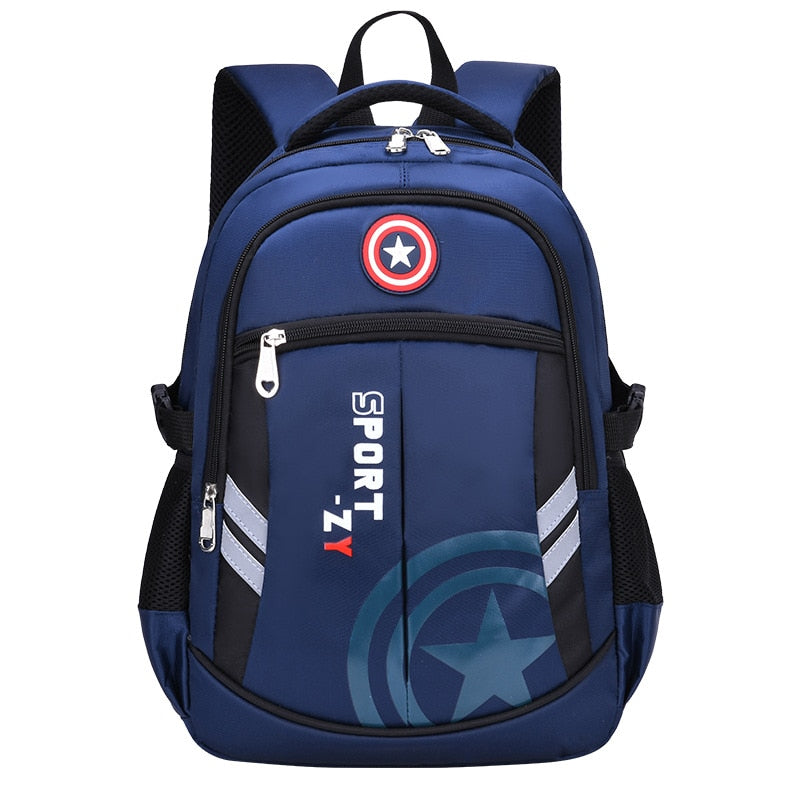schoolbag for teenager girls & boys, high school waterproof 2 size backpack