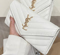 card hand card holder party to work commuter wallet white long