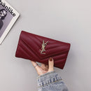 card hand card holder party to work commuter wallet red long 2
