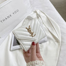 card hand card holder party to work commuter wallet white short