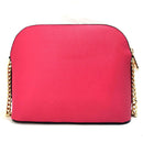 fashion design shell bags for women high quality luxury women shoulder bags rose red