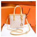 mk tote bag new style ladies bucket shoulder handbag off-white