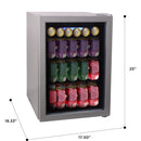 Frigidaire 88 Can or 25 Wine Bottle Beverage Center Refrigerator, EFMIS9000
