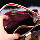 leather bucket bag for women new fashion lady purse and handbag designer