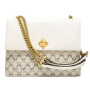 genuine leather flower chain shoulder messenger bag