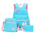 3pcs/set unisex backpacks  for high school student.
