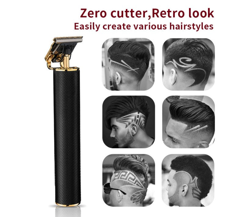 mini rechargeable hairs clippers set