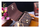 women leather handbag casual one shoulder messenger purse