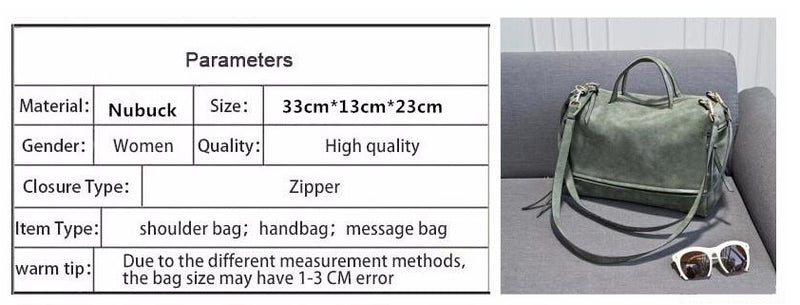 women handbag pu leather tote bag retro shoulder messenger bags