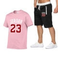 men's jordan sportswear, short-sleeved t-shirt & pants (2-piece set)