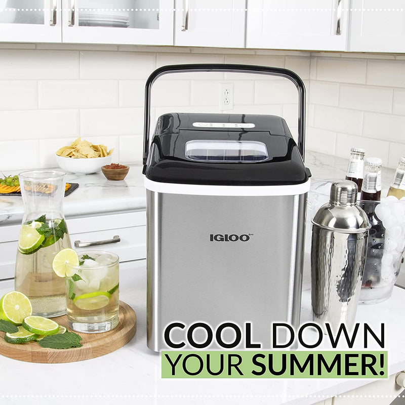 Igloo ICEB26HNSS Automatic Self-Cleaning Portable Electric Countertop