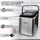 Igloo ICEB26HNSS Automatic Self-Cleaning Portable Electric Countertop