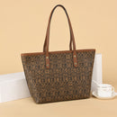 leather casual tote bag vintage women bags luxury handbags