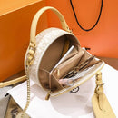 mk leather shoulder bag temperament messenger handbag