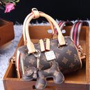 fashion boston wide shoulder strap high quality leather handbags