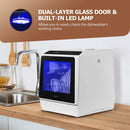 countertop dishwasher with 1.3-gallon built-in water tank