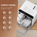 countertop dishwasher with 1.3-gallon built-in water tank