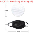 face mask pollution proof pm2.5 dust respirator washable reusable masks d