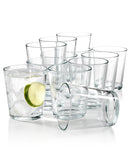 wine glassware sets 12 pc small tumblers set