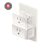 smart home wifi outlet works with alexa & google home