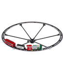 mr christmas animated train around the tree