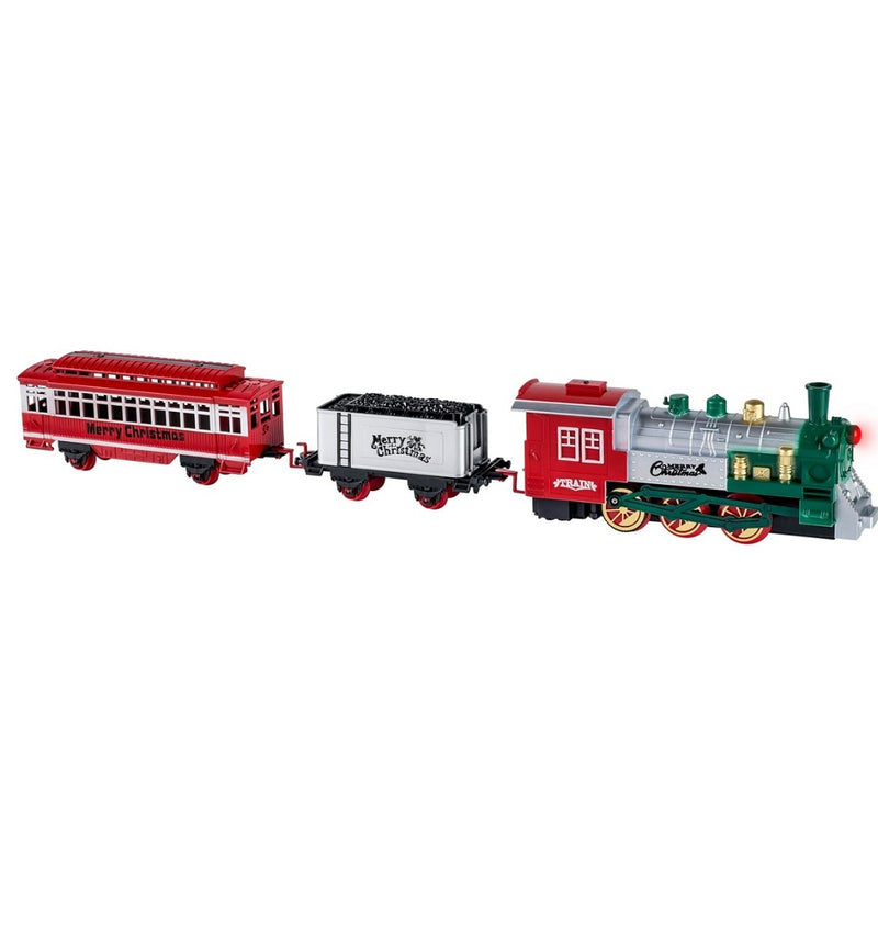 mr christmas animated train around the tree