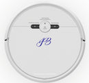 jb robot vacuum cleaner, sweeping & mopping with google assistant white