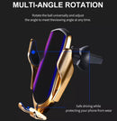 jb smart sensor car phone holder with fast wireless car charger