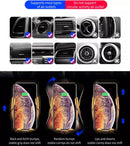 jb smart sensor car phone holder with fast wireless car charger