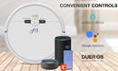 jb robot vacuum cleaner, sweeping & mopping with google assistant