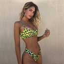 snakeskin bikini women swimwear leopard bikinis sexy biquini swim suit
