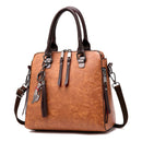crossbody for woman fashion design purses totes soft pu leather type 2 yellow brown / 24x23x13cm