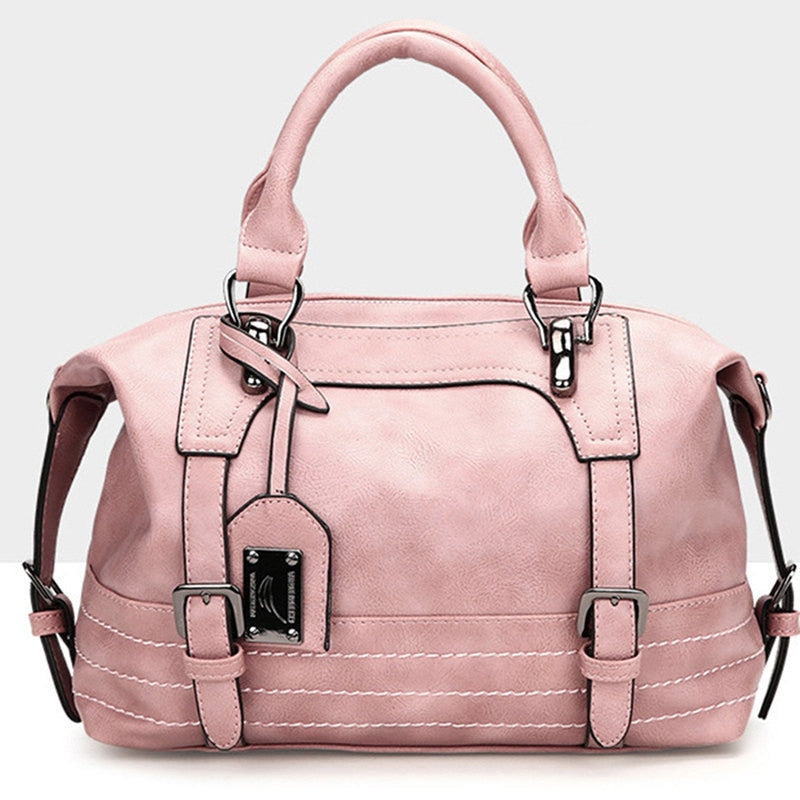 women leather handbag crossbody bags for women ladies clutch pink