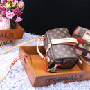 fashion printed handbag casual wild wide shoulder strap messenger bags