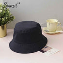 sparsil unisex summer foldable bucket hat women outdoor