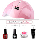 ce certification nail dryer led uv lamp 24w for all gels 12 leds uv lamp