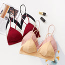 gumprun seamless soft bras for women thin strap wireless push up bra