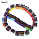 seamiart 24colors single peice solid watercolor pan pigment half pan watercolor paint for artist drawing art supplies