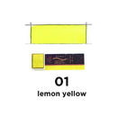 seamiart 24colors single peice solid watercolor pan pigment half pan watercolor paint for artist drawing art supplies lemon yellow-01