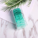 9pcs/box women's phone ring hair bands with box girl rubber green