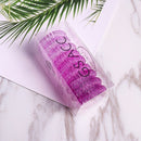 9pcs/box women's phone ring hair bands with box girl rubber purple