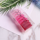 9pcs/box women's phone ring hair bands with box girl rubber pink