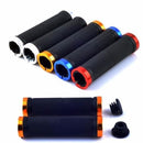 1 pair bicycle grips mountain bike lock on bicycle handlebars end grips