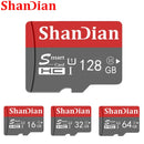 shandian smart sd card 32gb high speed class 10 16gb/64gb