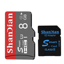 shandian smart sd card 32gb high speed class 10 16gb/64gb 8gb