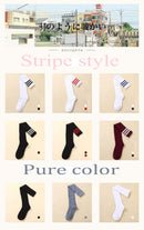 sexy socks striped long socks women long stockings warm thigh