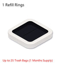 refill rings for smart kitchen trash can durable garbage bags 1 refill rings