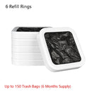refill rings for smart kitchen trash can durable garbage bags 6 refill rings
