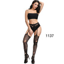 new arrival solid stockings women sexy thigh high fishnet nylon long socks